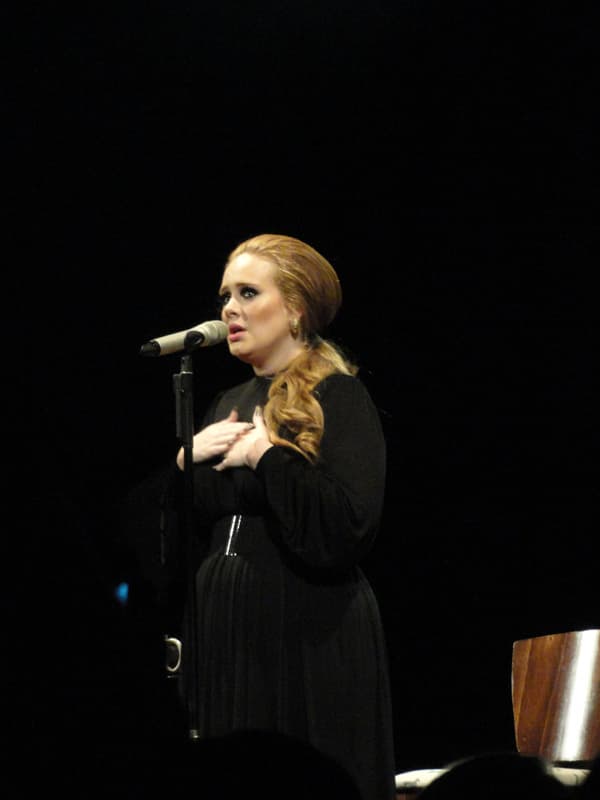 Adele performing Someone Like You in Seattle